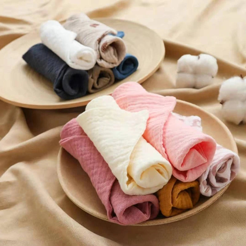 Gentle Muslin Baby Towels